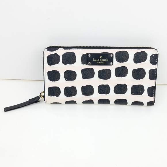 kate spade Handbags - Kate Spade multi color patterned Zip wallet